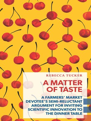 cover image of A Matter of Taste